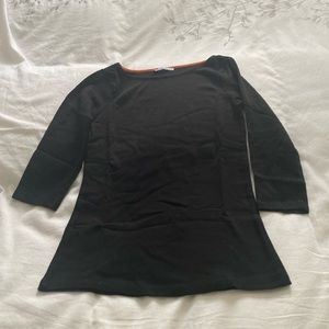 Zara Black cotton top size S